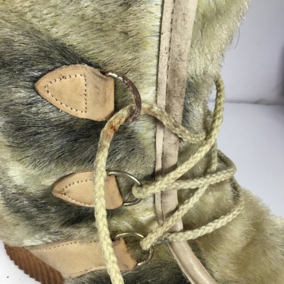 Dunham Winter Boots Tan/Black Size 7 - Picture 6 of 12